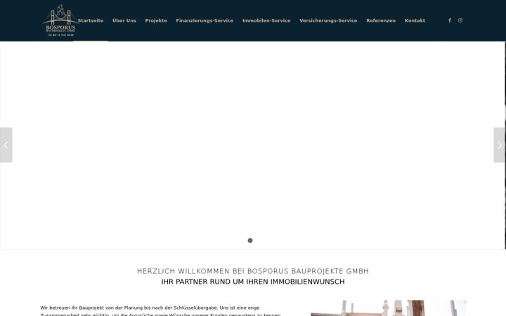 Screenshot of bosporusbau.de
