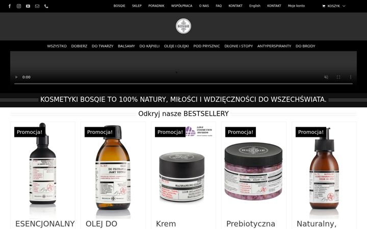 Captură de ecran a bosqie.com