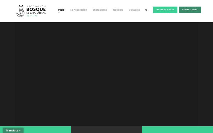Screenshot of bosquechaparral.com