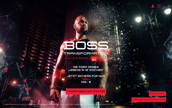 Screenshot of boss-transformation.de