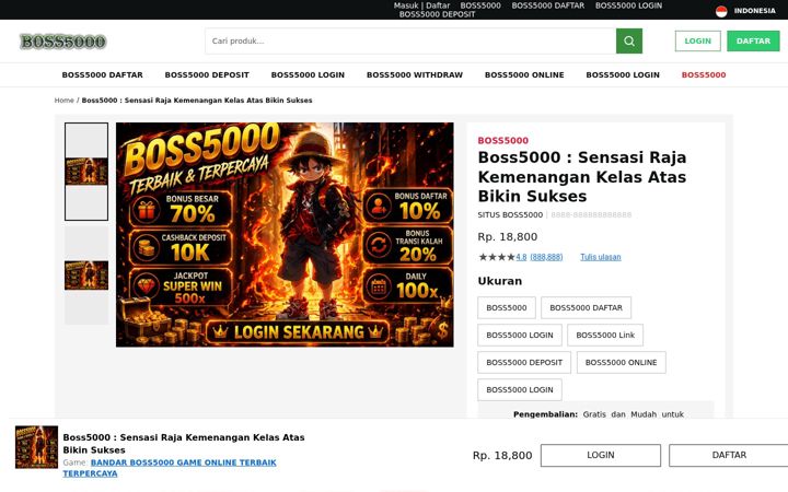 Snimka zaslona za boss5000game.org