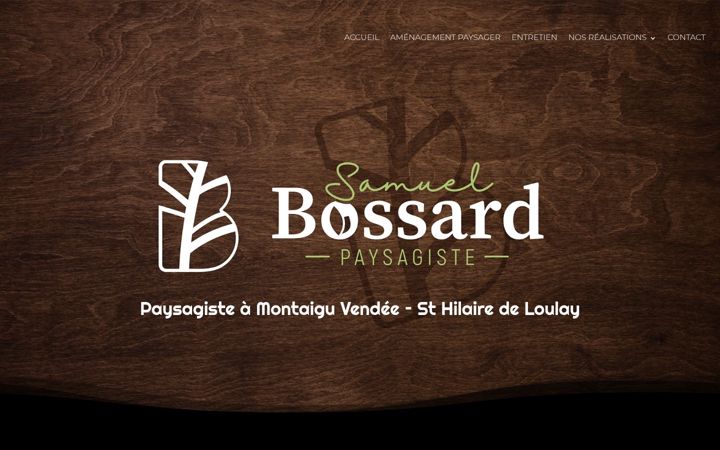 Screenshot of bossard-paysagiste.fr