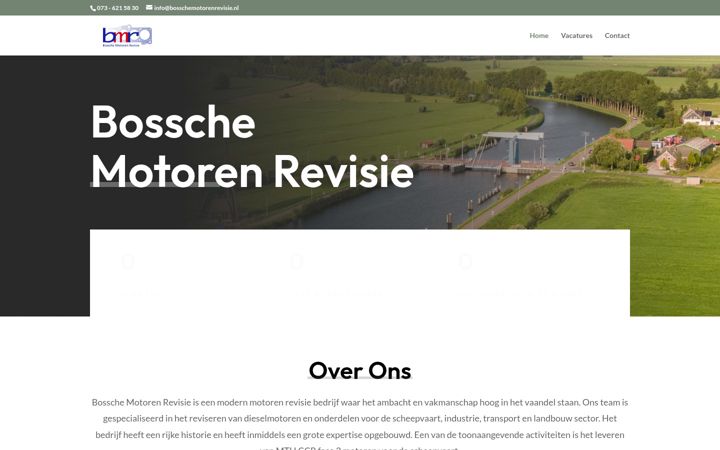 Screenshot von bosschemotorenrevisie.nl