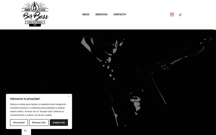 Screenshot of bosschupiteria.com