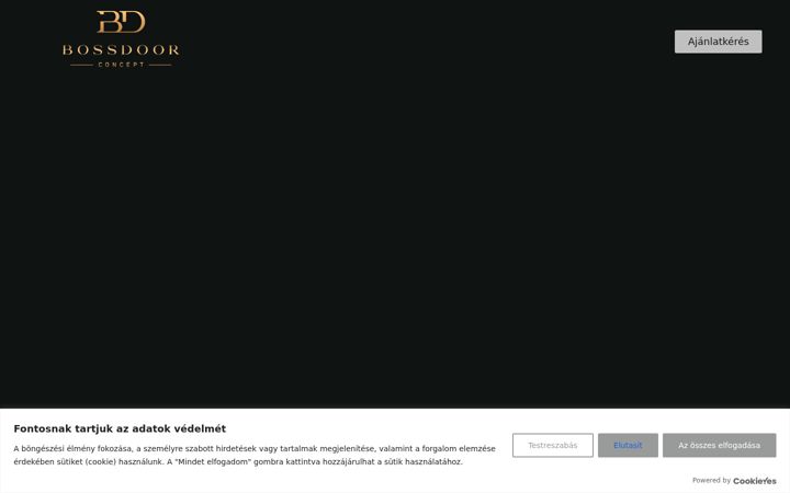 Screenshot di bossdoor.hu