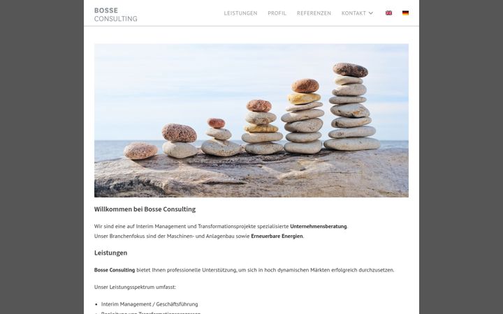 Ekrānuzņēmums no bosse-hamburg.de