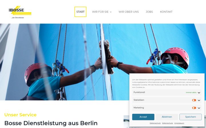 Screenshot of bosseberlin.de