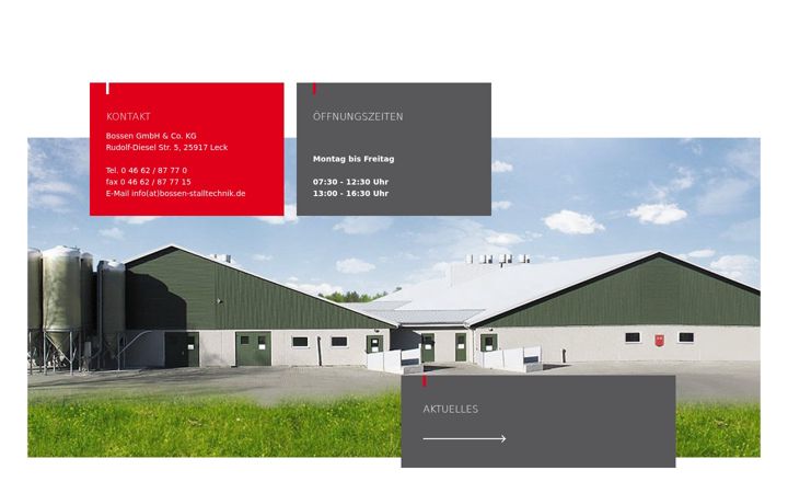 Screenshot of bossen-stalltechnik.de