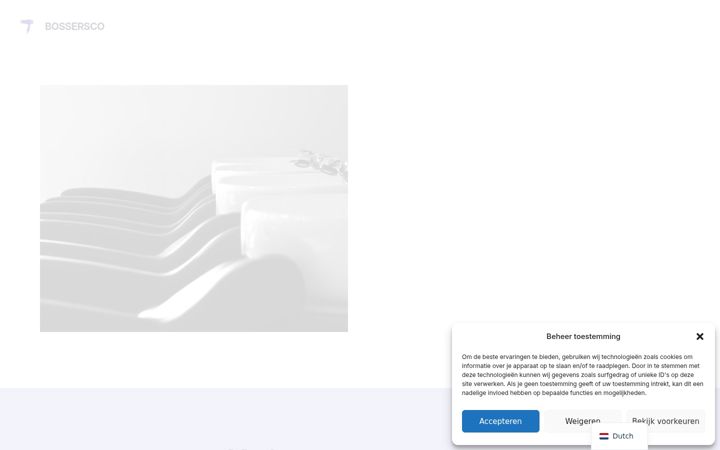 Screenshot of bossersco.nl