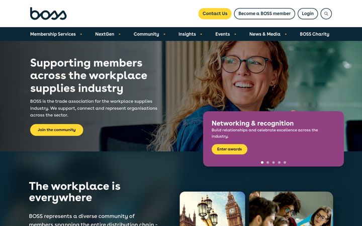Screenshot of bossfederation.com