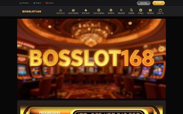 Screenshot of bosslot168.online