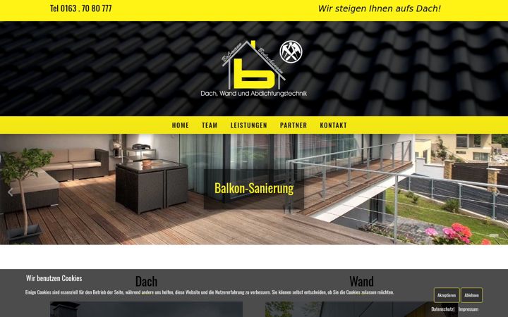 Screenshot of bossmann-bedachungen.de