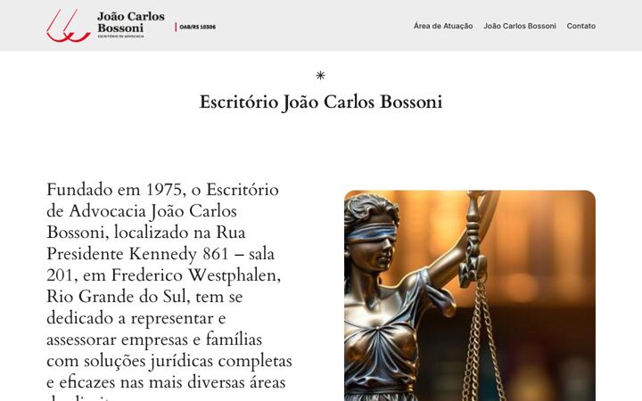 Screenshot του bossoni.adv.br