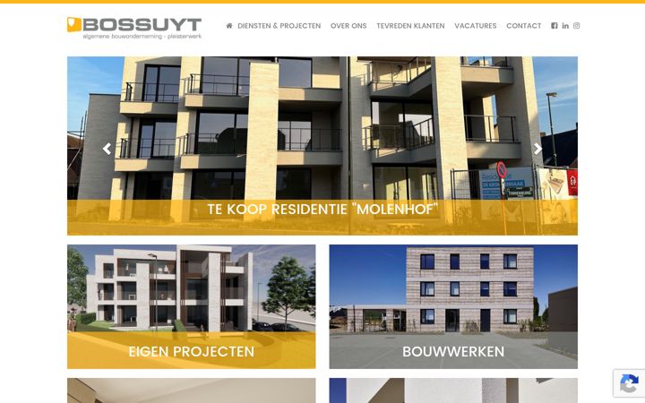 Screenshot of bossuytbv.be
