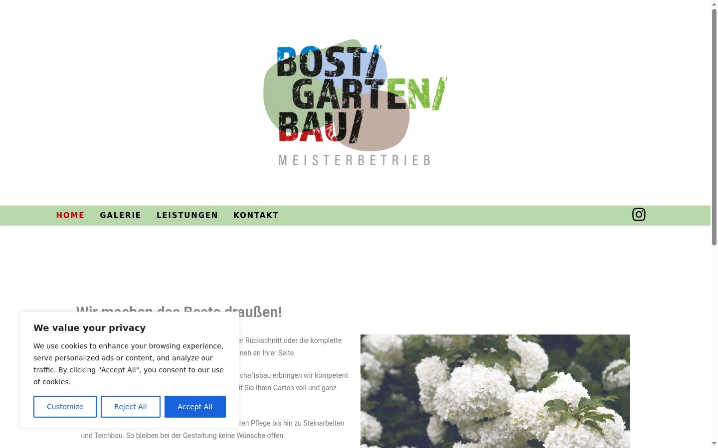 Screenshot tal-banner tal-kunsens muri qabel kwalunkwe interazzjoni