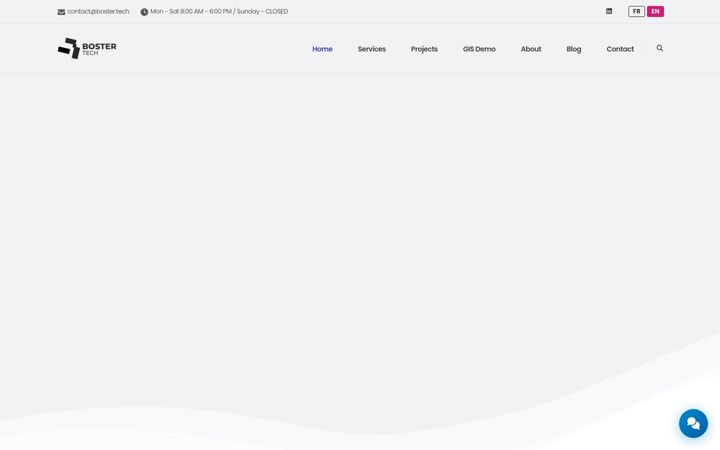 Screenshot of boster.tech