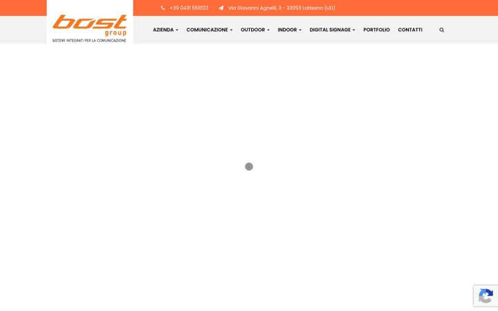 Screenshot of bostgroup.it