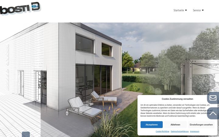 Képernyőkép: bosti3d-design.de