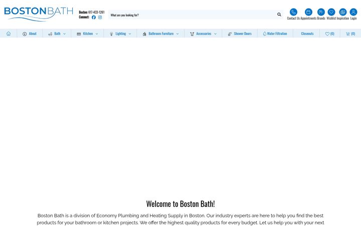 Screenshot του bostonbath.com