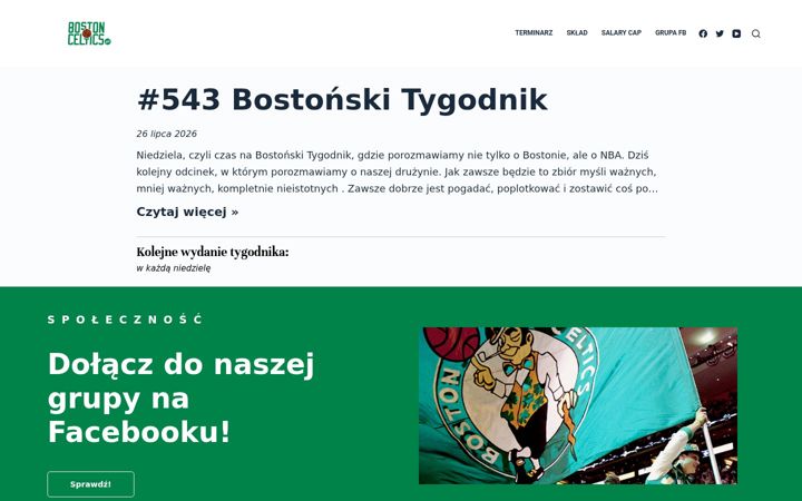 Screenshot of bostonceltics.pl