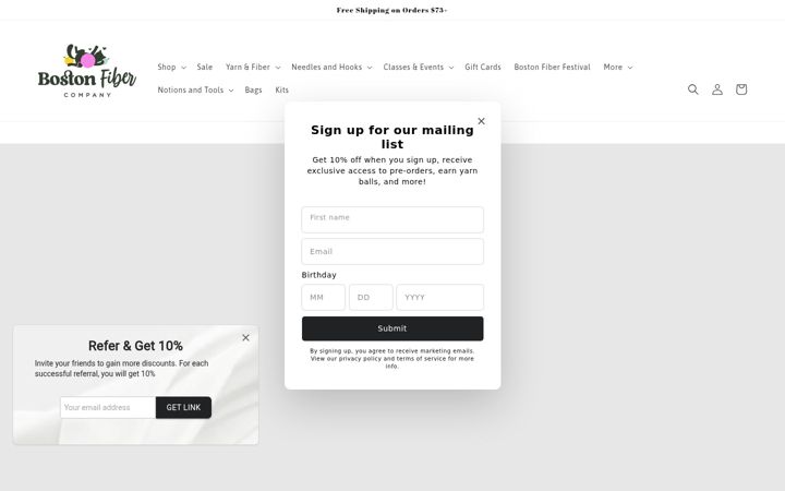 Screenshot of bostonfibercompany.com