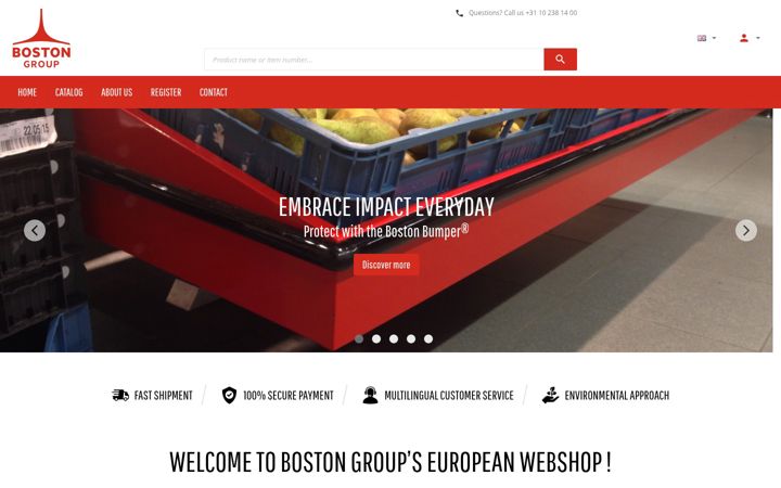 Screenshot of bostongroupshop.eu