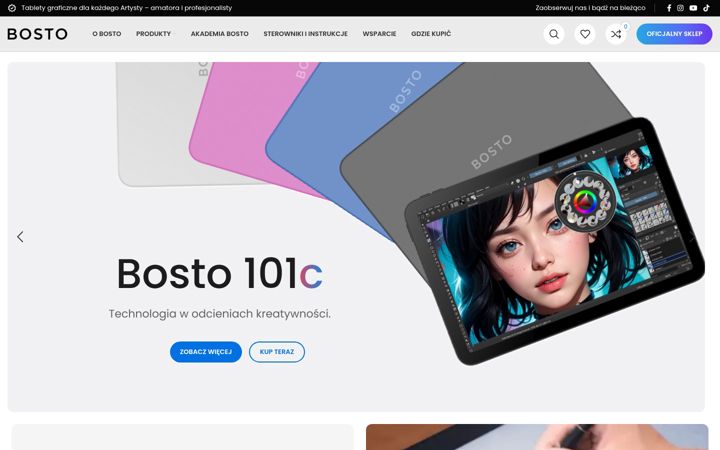 Screenshot of bostopolska.pl