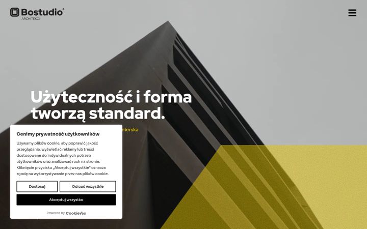 Screenshot of bostudio.pl