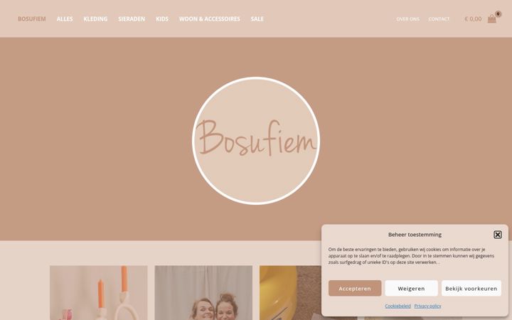 Screenshot of bosufiem.nl