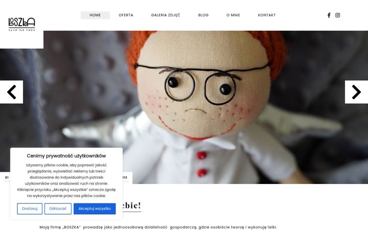 Screenshot of boszkaszyjedlaciebie.pl
