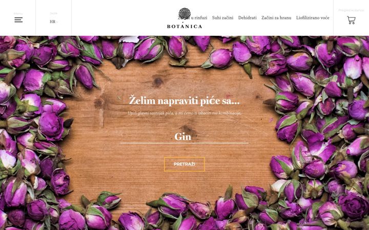 Snímek obrazovky botanica.hr