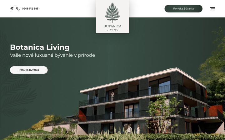 Screenshot of botanicaliving.sk