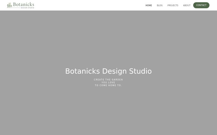 Screenshot of botanicks.com.au