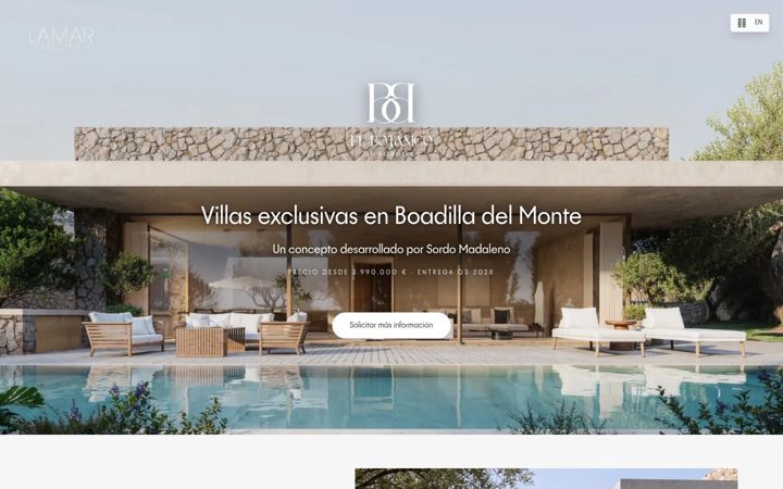 Screenshot of botanicodeboadilla.com