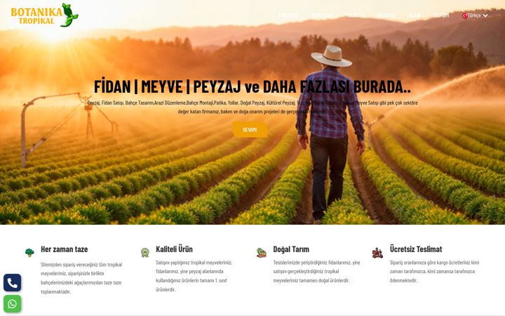 Snímek obrazovky botanikam.com.tr
