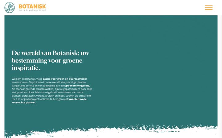 Screenshot of botanisk.be