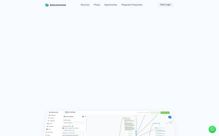 Screenshot of botconversa.com.br