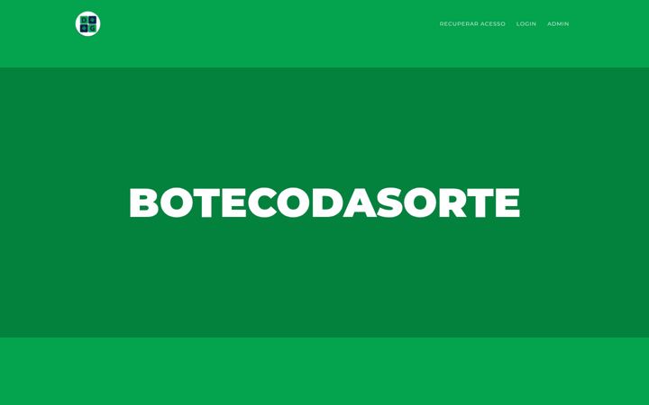 Skærmbillede af botecodasorte.com.br