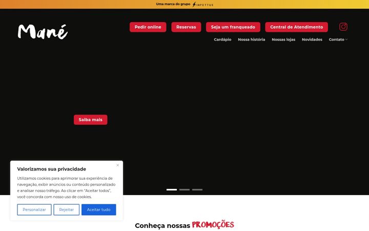 Screenshot του botecomane.com.br