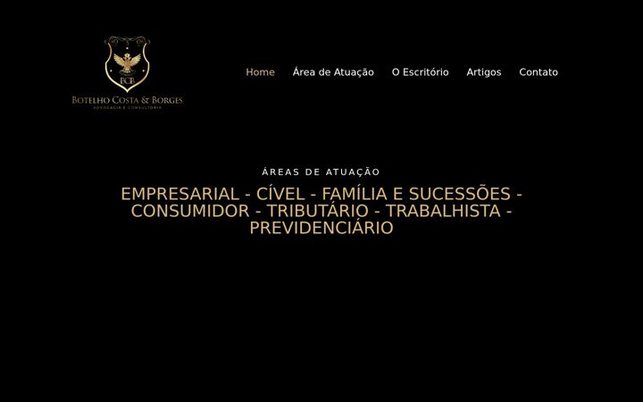 Screenshot of botelhocostaborges.com.br