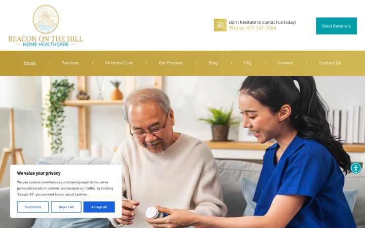 Screenshot of bothhomehealth.org