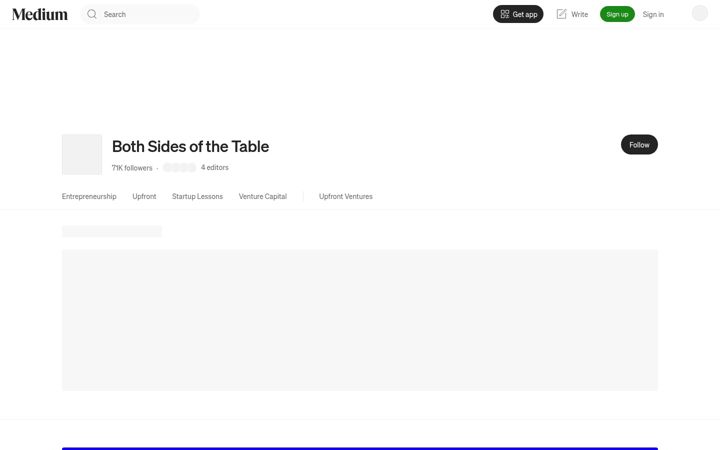 Captura de pantalla de bothsidesofthetable.com