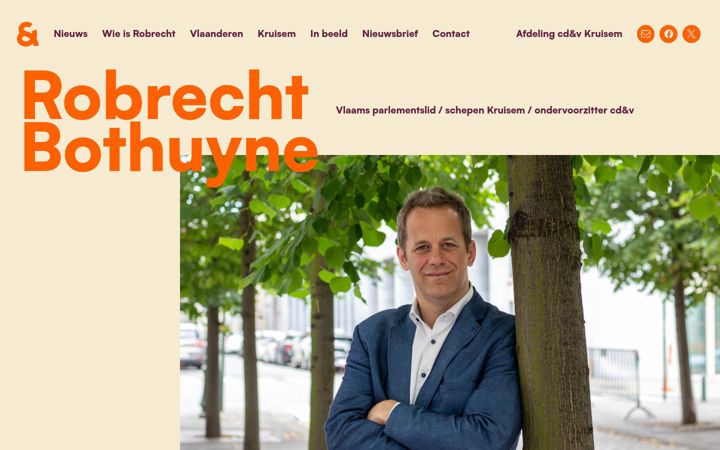 Screenshot of bothuyne.be