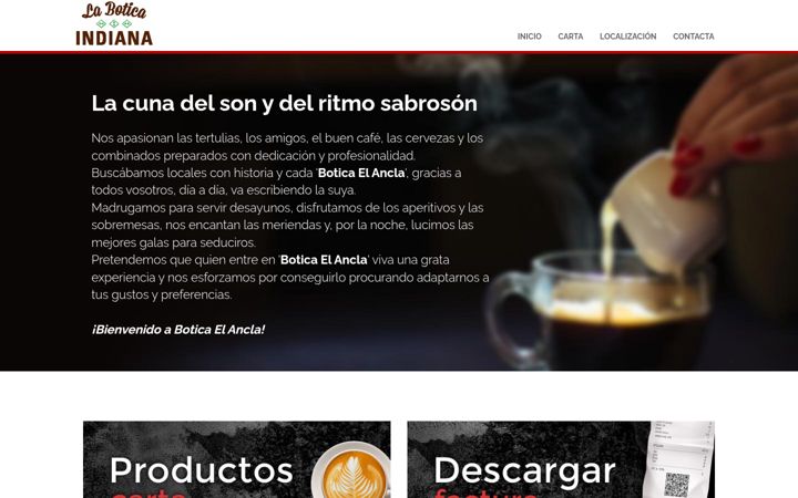 Screenshot of boticaelancla.es