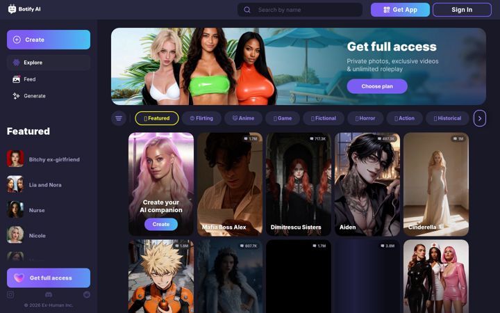 Screenshot of botify.ai