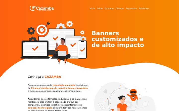 Screenshot of botlab.com.br