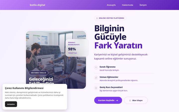 Screenshot of botlix.digital