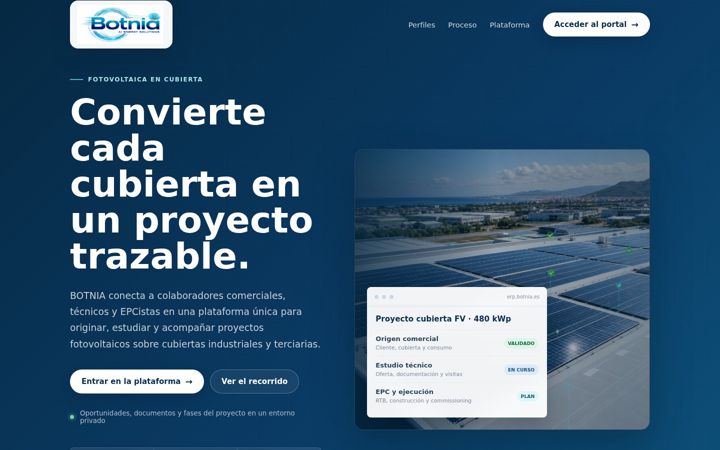 Screenshot of botniagestion.es