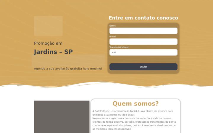 Screenshot του botoestheticjardins.com.br