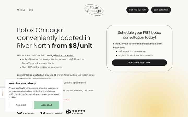 Screenshot of botoxchicago.co